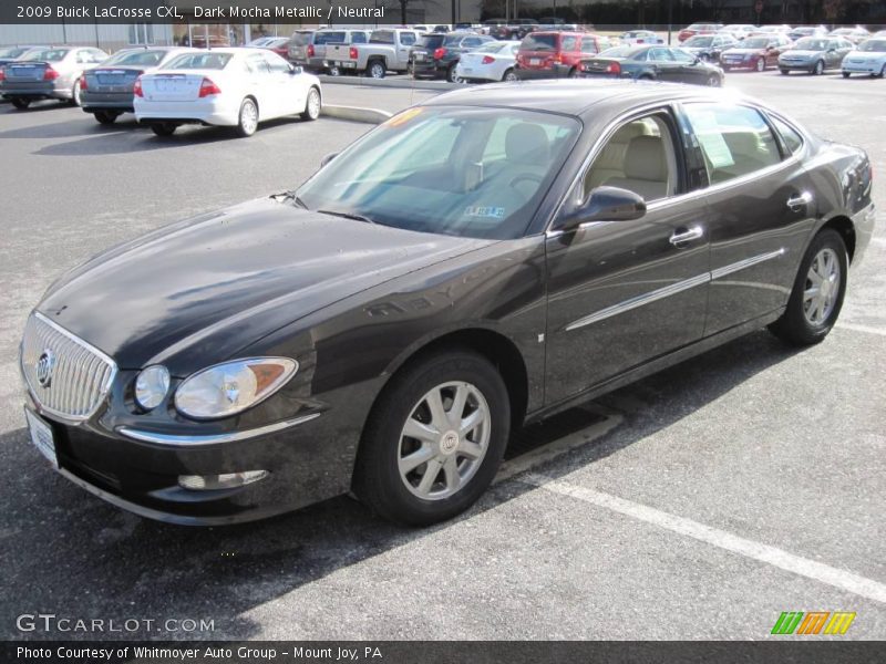 Dark Mocha Metallic / Neutral 2009 Buick LaCrosse CXL