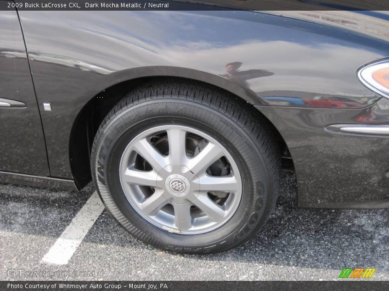 Dark Mocha Metallic / Neutral 2009 Buick LaCrosse CXL