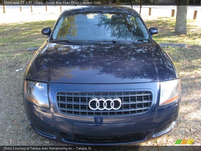 Ocean Blue Pearl Effect / Aviator Grey 2004 Audi TT 1.8T Coupe