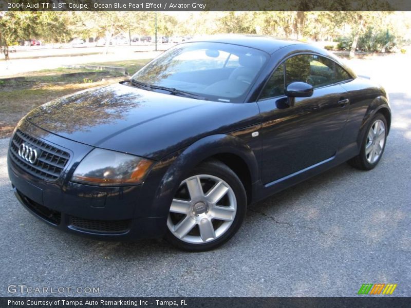 Ocean Blue Pearl Effect / Aviator Grey 2004 Audi TT 1.8T Coupe