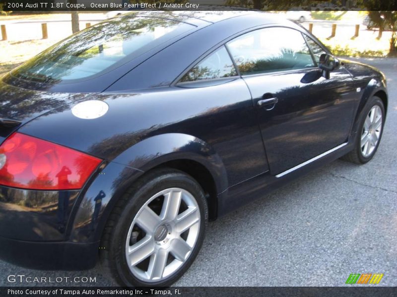 Ocean Blue Pearl Effect / Aviator Grey 2004 Audi TT 1.8T Coupe