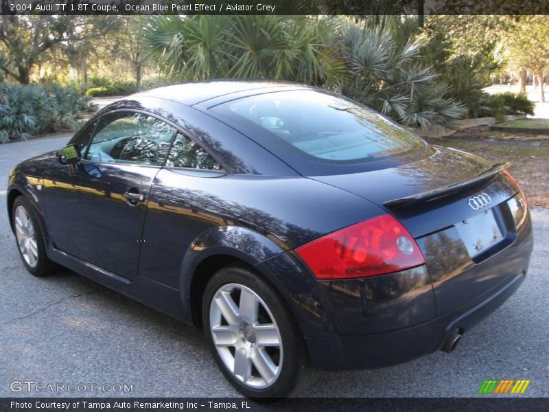 Ocean Blue Pearl Effect / Aviator Grey 2004 Audi TT 1.8T Coupe