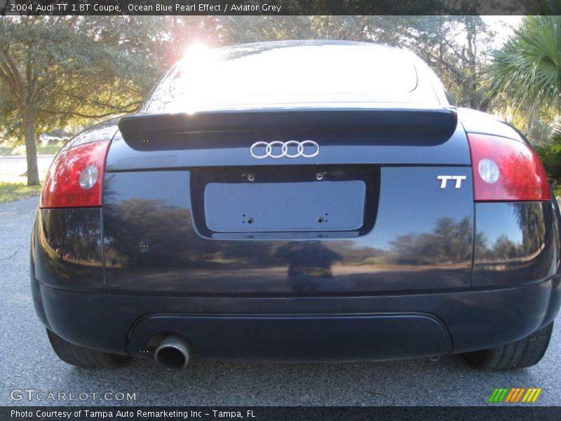 Ocean Blue Pearl Effect / Aviator Grey 2004 Audi TT 1.8T Coupe