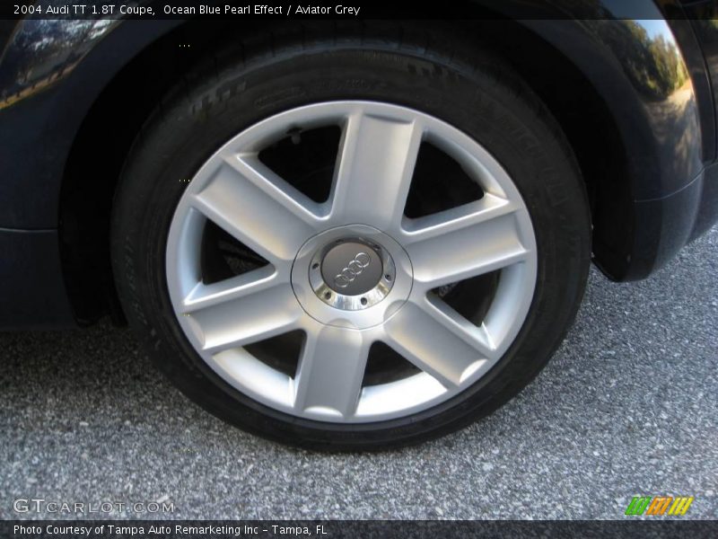 Ocean Blue Pearl Effect / Aviator Grey 2004 Audi TT 1.8T Coupe
