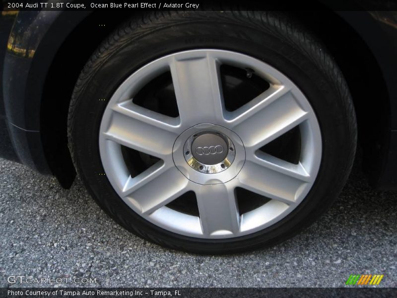Ocean Blue Pearl Effect / Aviator Grey 2004 Audi TT 1.8T Coupe