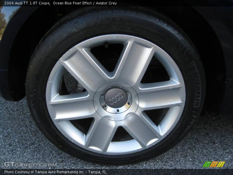 Ocean Blue Pearl Effect / Aviator Grey 2004 Audi TT 1.8T Coupe