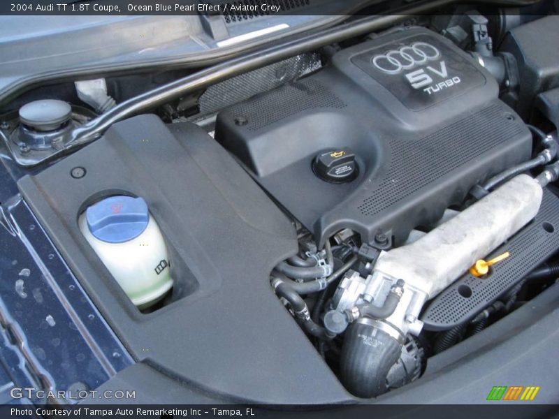 Ocean Blue Pearl Effect / Aviator Grey 2004 Audi TT 1.8T Coupe