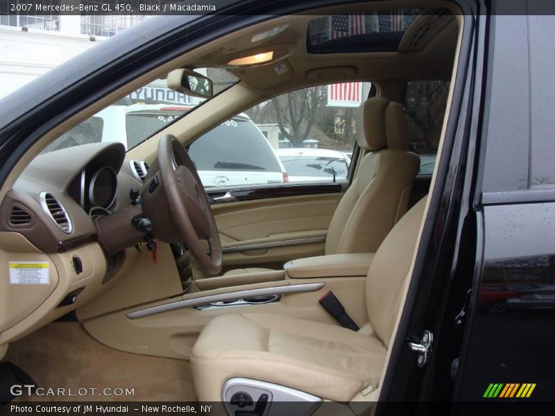 Black / Macadamia 2007 Mercedes-Benz GL 450