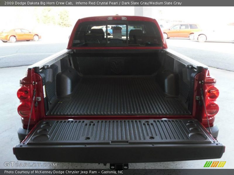 Inferno Red Crystal Pearl / Dark Slate Gray/Medium Slate Gray 2009 Dodge Dakota Big Horn Crew Cab