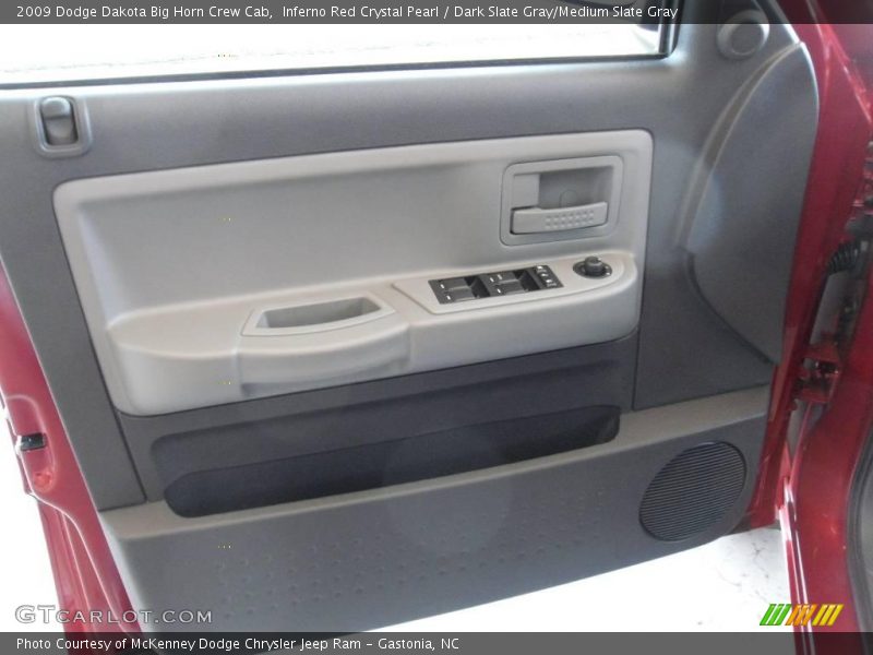 Inferno Red Crystal Pearl / Dark Slate Gray/Medium Slate Gray 2009 Dodge Dakota Big Horn Crew Cab