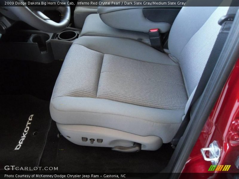 Inferno Red Crystal Pearl / Dark Slate Gray/Medium Slate Gray 2009 Dodge Dakota Big Horn Crew Cab