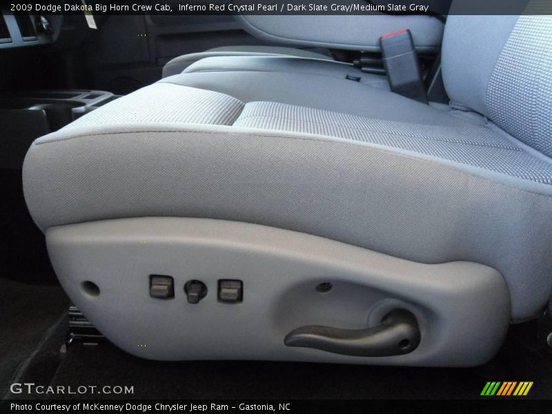 Inferno Red Crystal Pearl / Dark Slate Gray/Medium Slate Gray 2009 Dodge Dakota Big Horn Crew Cab