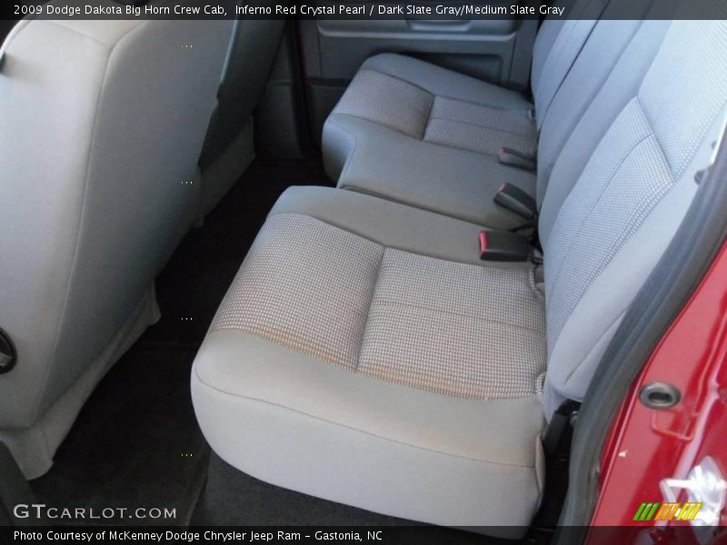 Inferno Red Crystal Pearl / Dark Slate Gray/Medium Slate Gray 2009 Dodge Dakota Big Horn Crew Cab