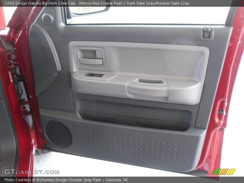 Inferno Red Crystal Pearl / Dark Slate Gray/Medium Slate Gray 2009 Dodge Dakota Big Horn Crew Cab