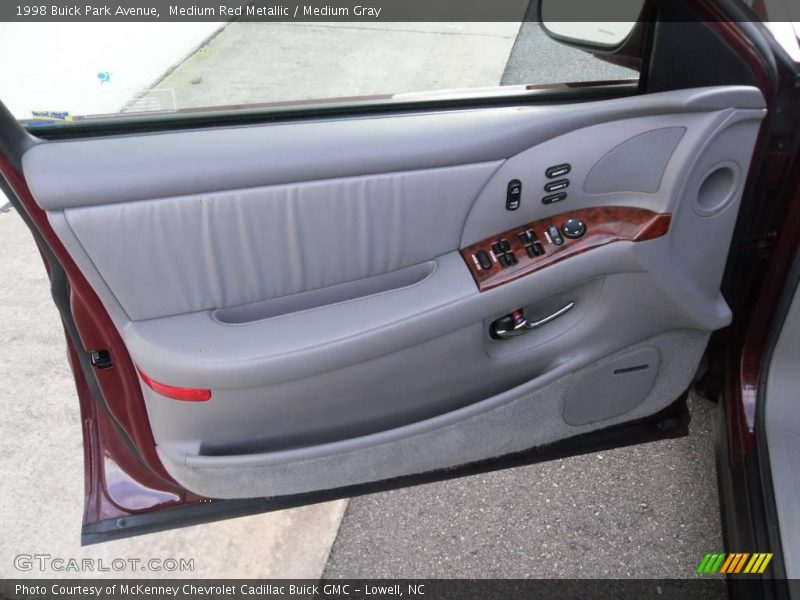 Medium Red Metallic / Medium Gray 1998 Buick Park Avenue