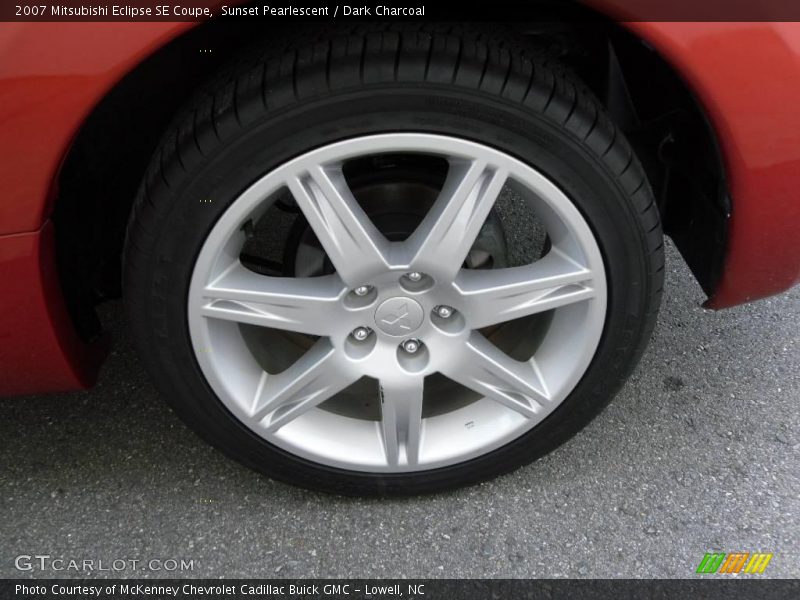 Sunset Pearlescent / Dark Charcoal 2007 Mitsubishi Eclipse SE Coupe