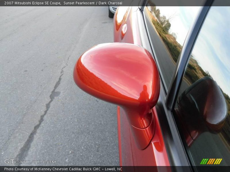 Sunset Pearlescent / Dark Charcoal 2007 Mitsubishi Eclipse SE Coupe