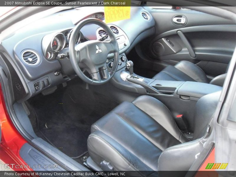 Sunset Pearlescent / Dark Charcoal 2007 Mitsubishi Eclipse SE Coupe