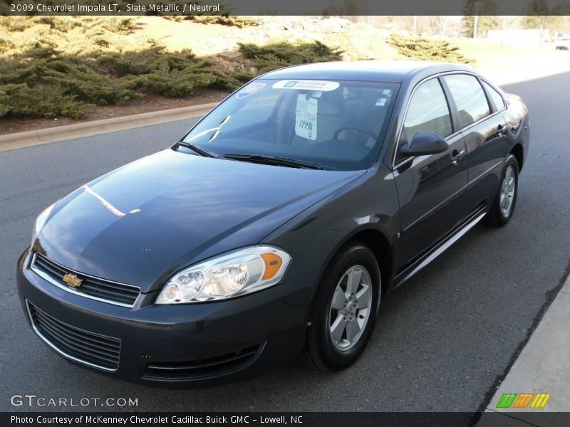 Slate Metallic / Neutral 2009 Chevrolet Impala LT
