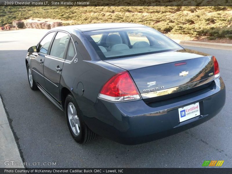 Slate Metallic / Neutral 2009 Chevrolet Impala LT