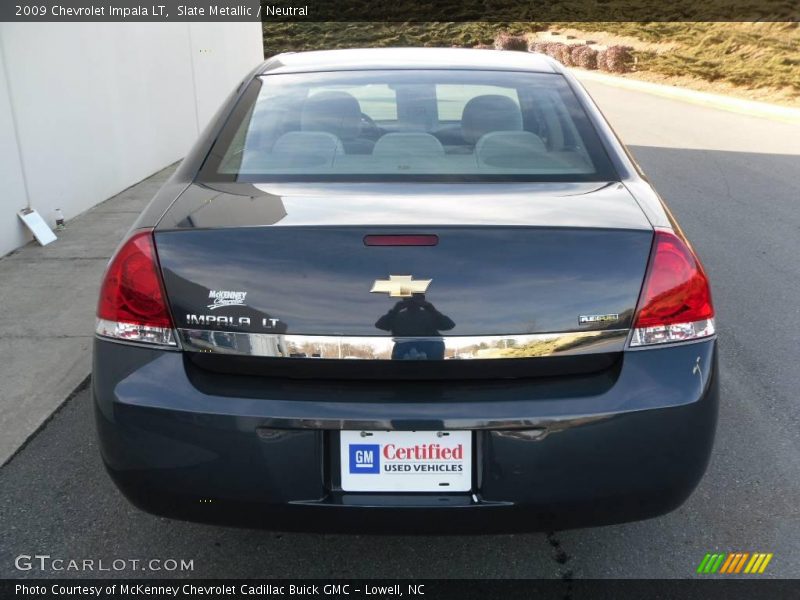 Slate Metallic / Neutral 2009 Chevrolet Impala LT
