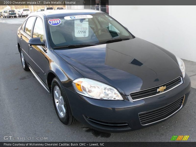 Slate Metallic / Neutral 2009 Chevrolet Impala LT