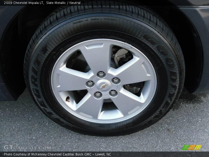 Slate Metallic / Neutral 2009 Chevrolet Impala LT