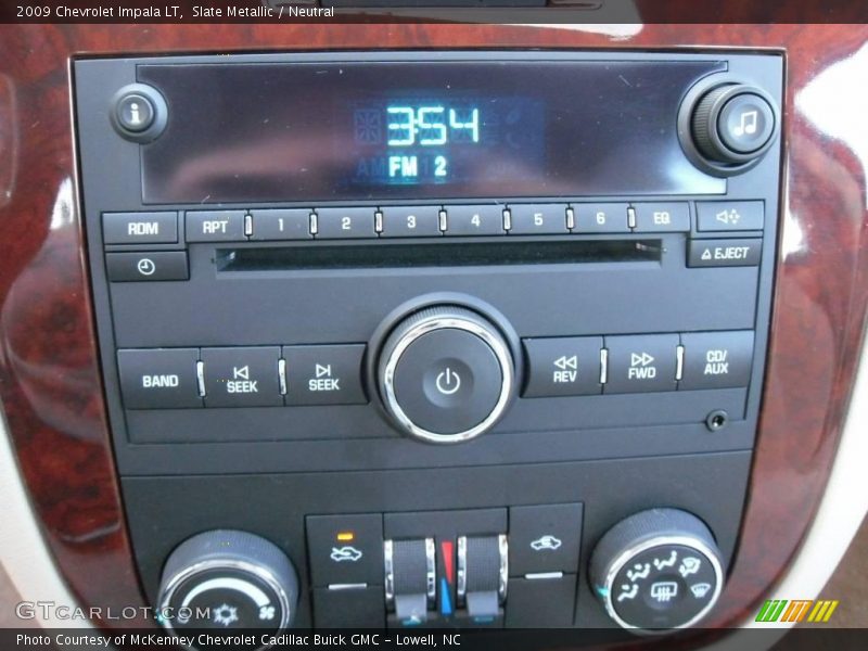 Slate Metallic / Neutral 2009 Chevrolet Impala LT