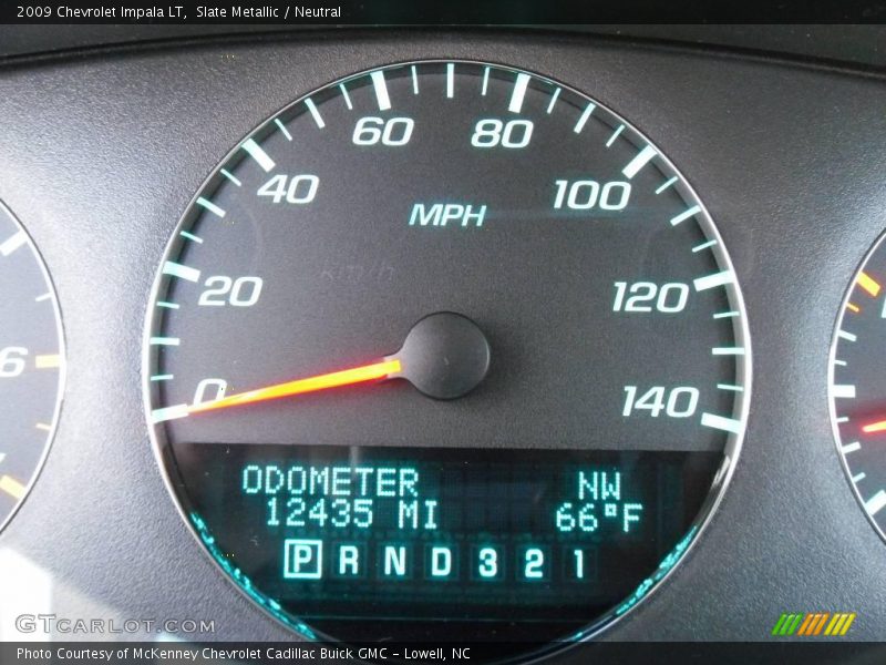 Slate Metallic / Neutral 2009 Chevrolet Impala LT