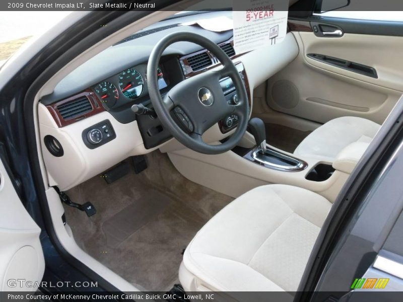 Slate Metallic / Neutral 2009 Chevrolet Impala LT