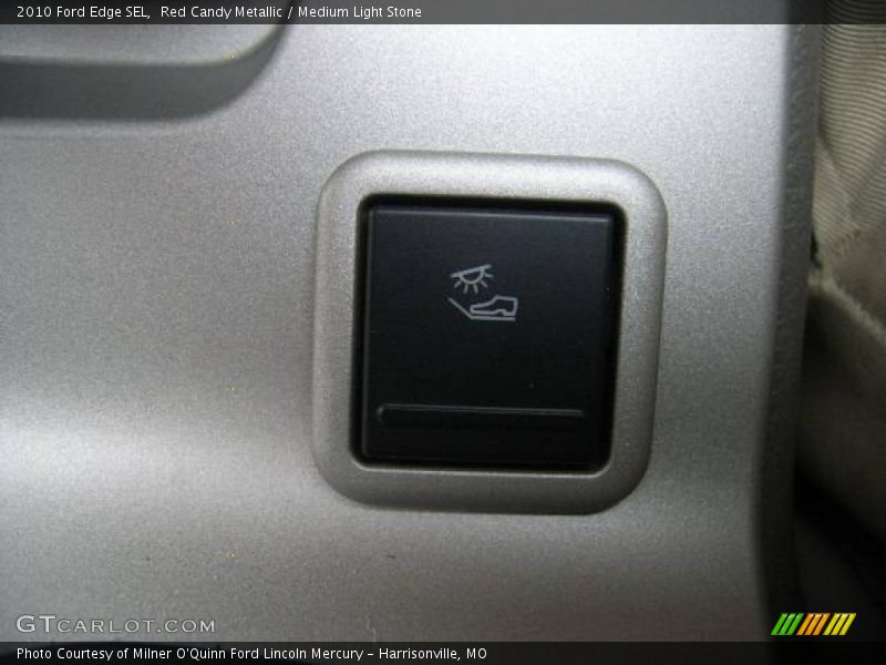 Red Candy Metallic / Medium Light Stone 2010 Ford Edge SEL