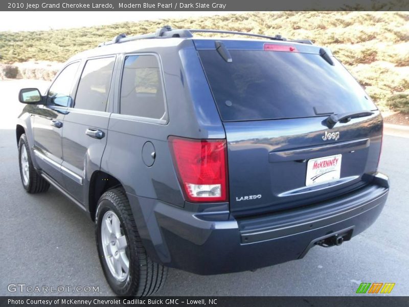 Modern Blue Pearl / Dark Slate Gray 2010 Jeep Grand Cherokee Laredo