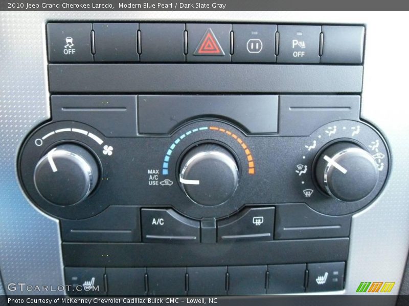 Modern Blue Pearl / Dark Slate Gray 2010 Jeep Grand Cherokee Laredo