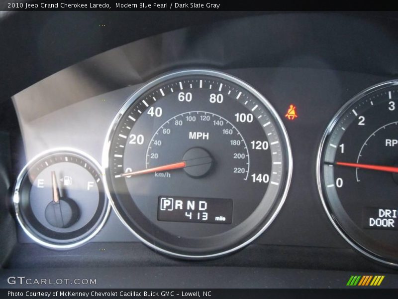 Modern Blue Pearl / Dark Slate Gray 2010 Jeep Grand Cherokee Laredo