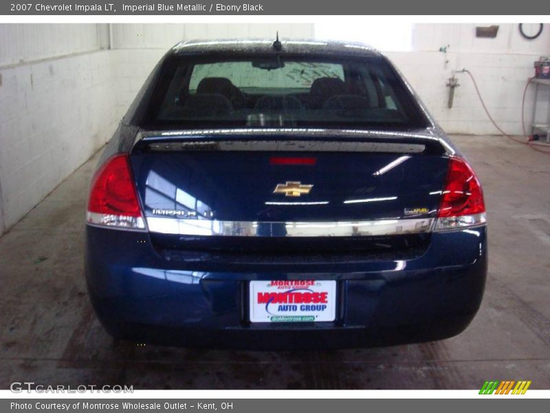 Imperial Blue Metallic / Ebony Black 2007 Chevrolet Impala LT