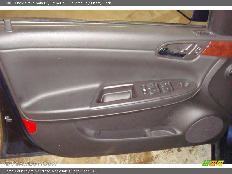 Imperial Blue Metallic / Ebony Black 2007 Chevrolet Impala LT
