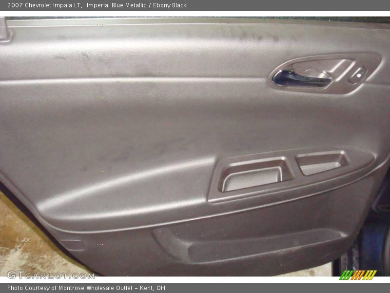Imperial Blue Metallic / Ebony Black 2007 Chevrolet Impala LT