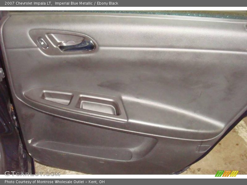 Imperial Blue Metallic / Ebony Black 2007 Chevrolet Impala LT