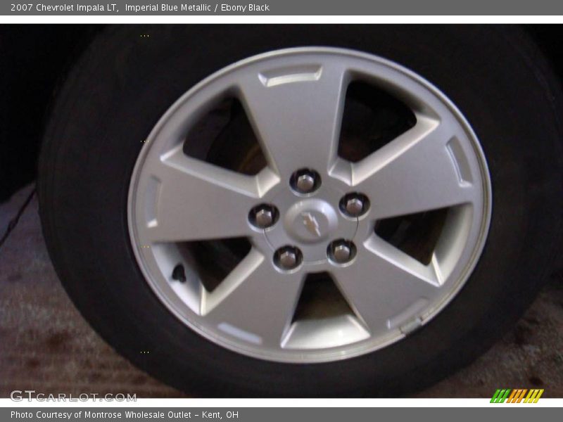 Imperial Blue Metallic / Ebony Black 2007 Chevrolet Impala LT