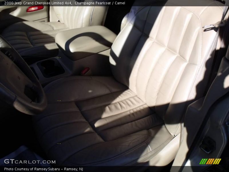 Champagne Pearlcoat / Camel 2000 Jeep Grand Cherokee Limited 4x4