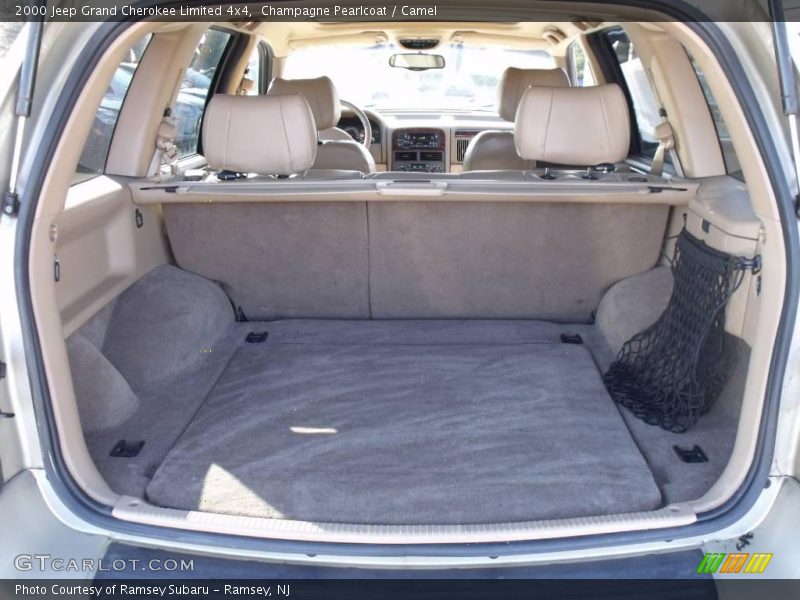 Champagne Pearlcoat / Camel 2000 Jeep Grand Cherokee Limited 4x4