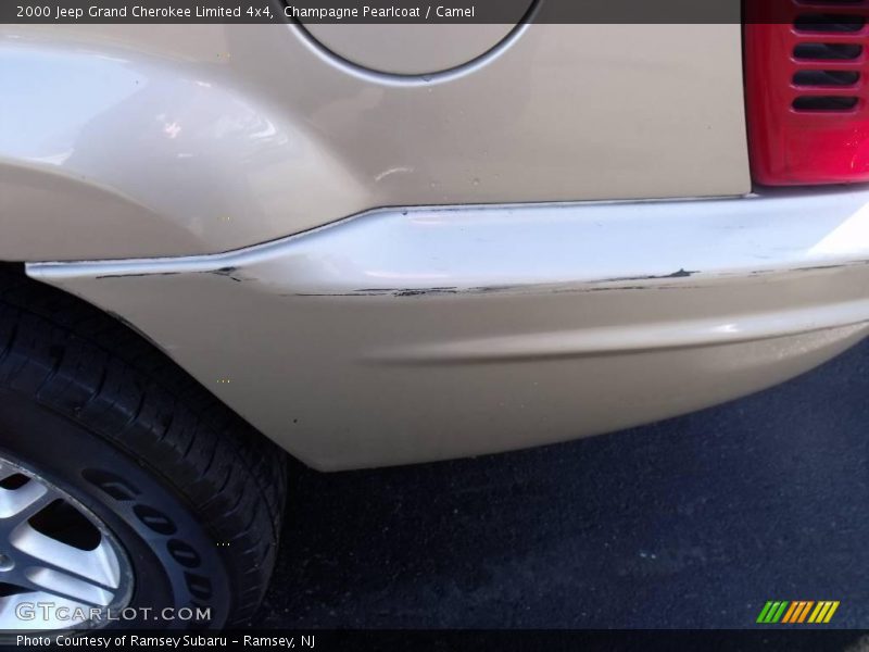 Champagne Pearlcoat / Camel 2000 Jeep Grand Cherokee Limited 4x4