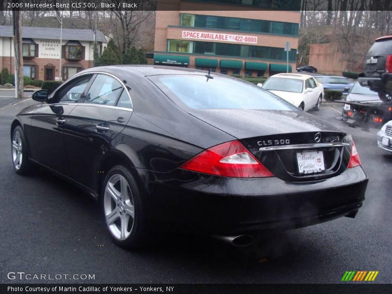 Black / Black 2006 Mercedes-Benz CLS 500