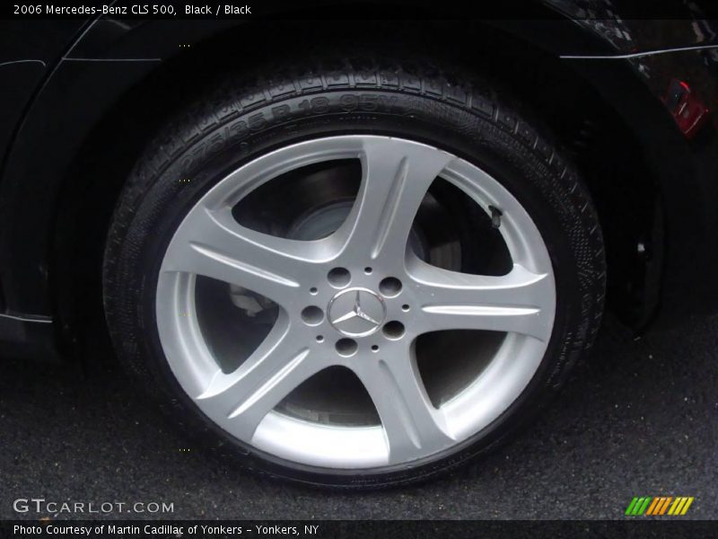Black / Black 2006 Mercedes-Benz CLS 500