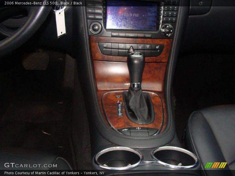 Black / Black 2006 Mercedes-Benz CLS 500