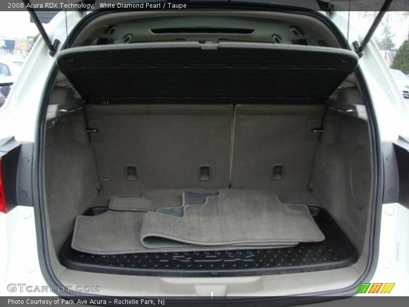 White Diamond Pearl / Taupe 2008 Acura RDX Technology