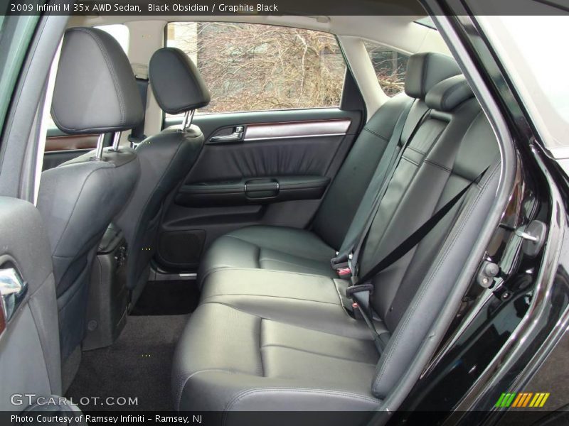 Black Obsidian / Graphite Black 2009 Infiniti M 35x AWD Sedan