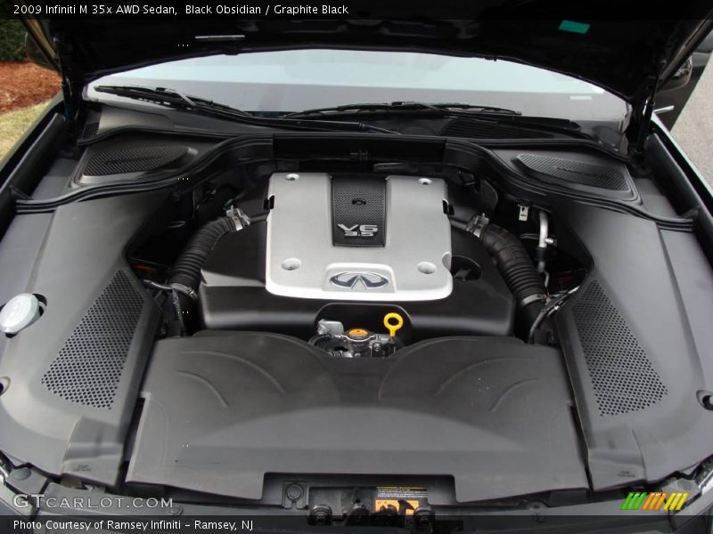 Black Obsidian / Graphite Black 2009 Infiniti M 35x AWD Sedan