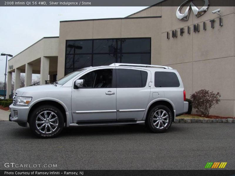 Silver Indulgence / Stone 2008 Infiniti QX 56 4WD