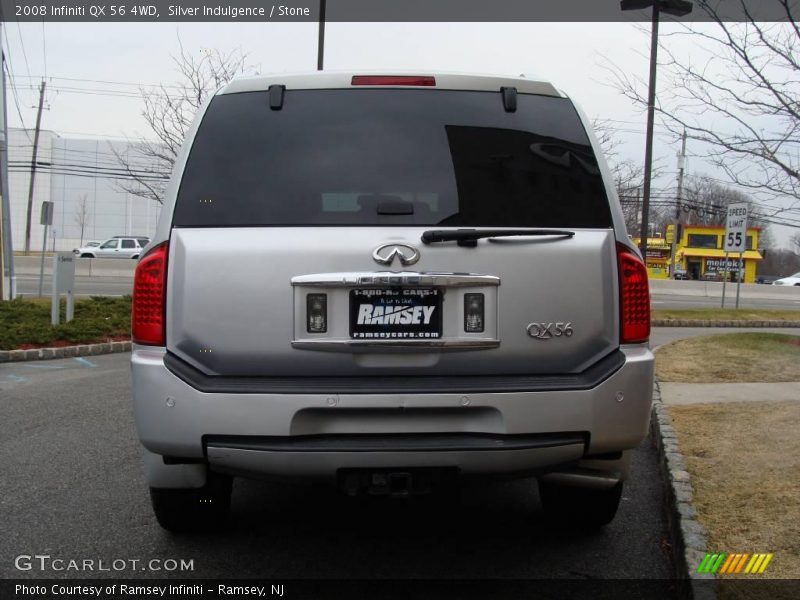 Silver Indulgence / Stone 2008 Infiniti QX 56 4WD